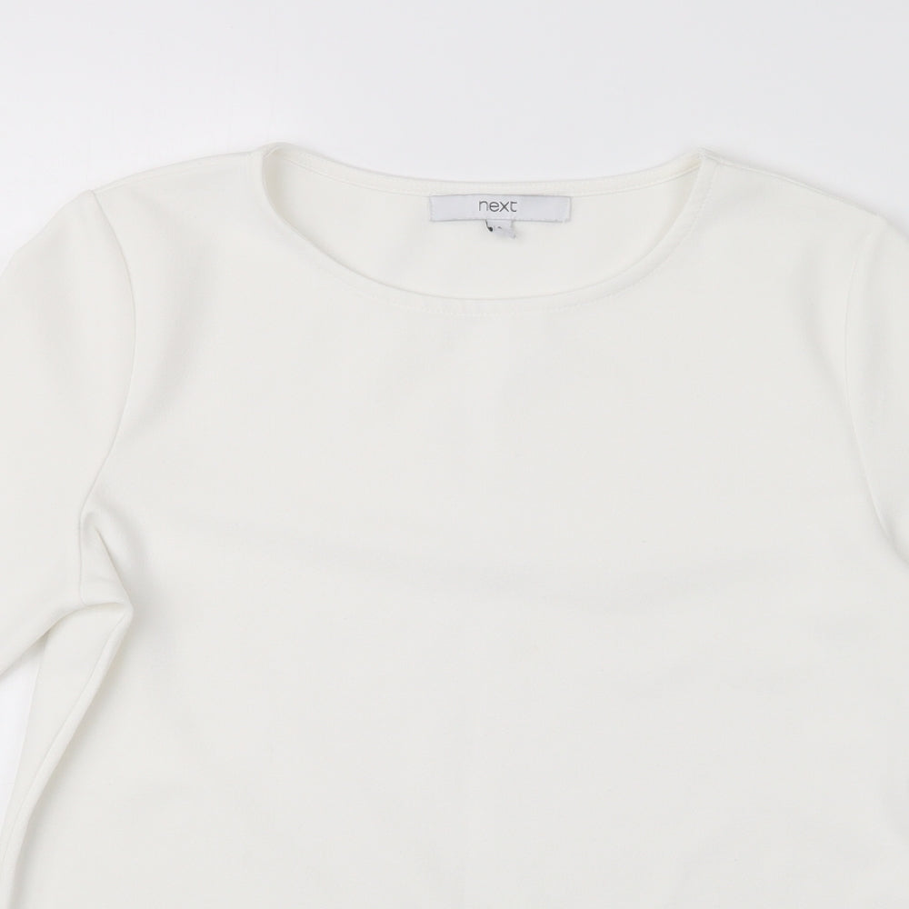 NEXT Womens White   Basic Blouse Size 6