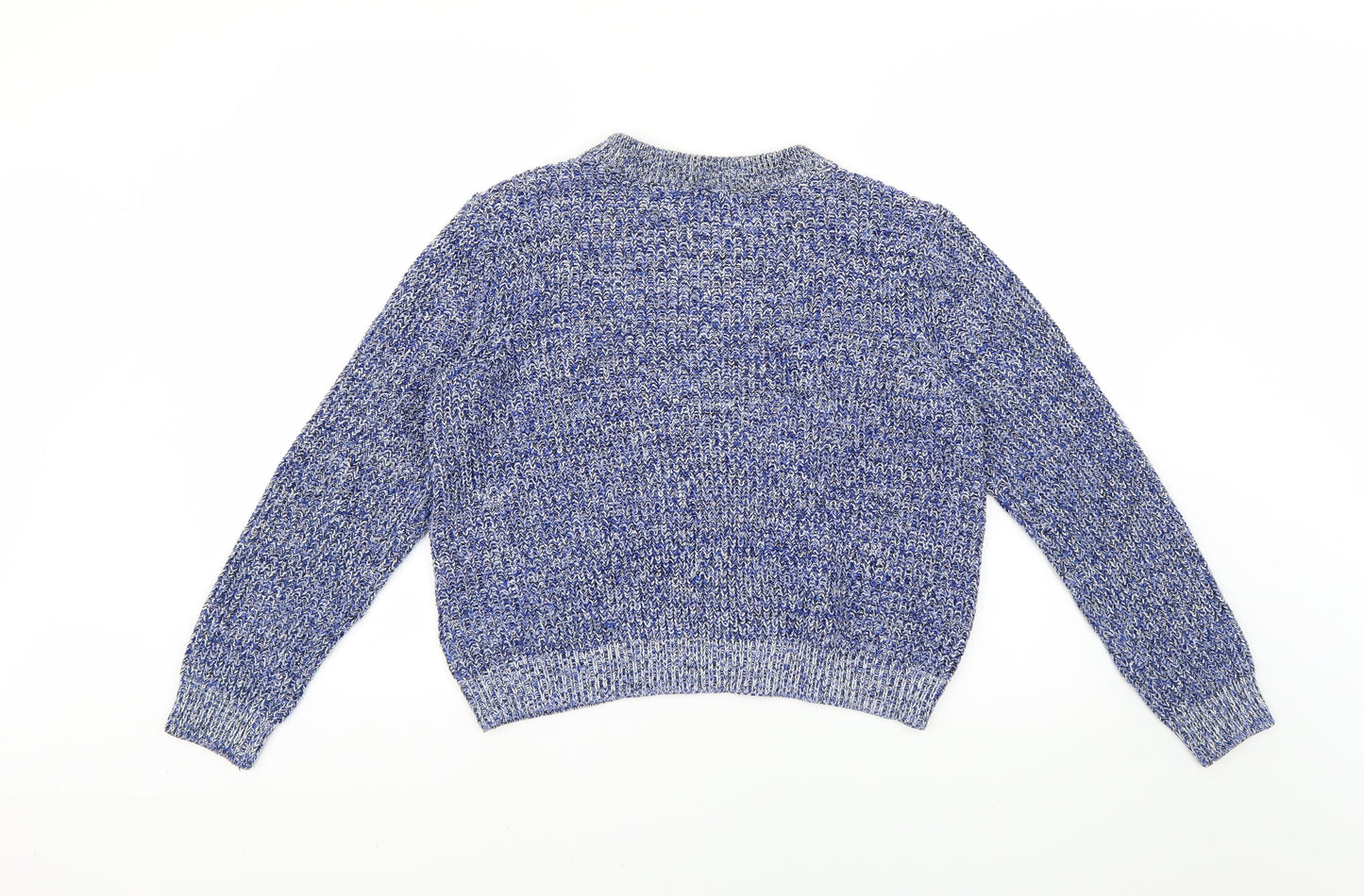 H&M Womens Multicoloured Argyle/Diamond  Pullover Jumper Size M