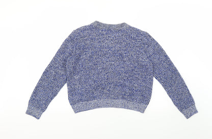 H&M Womens Multicoloured Argyle/Diamond  Pullover Jumper Size M