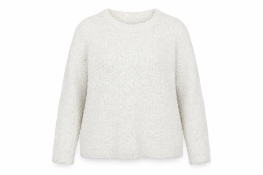 BHS Womens White   Pullover Jumper Size 18