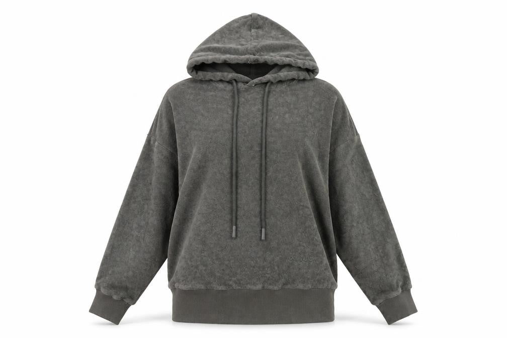 COLLUSION Womens Grey   Pullover Hoodie Size 6