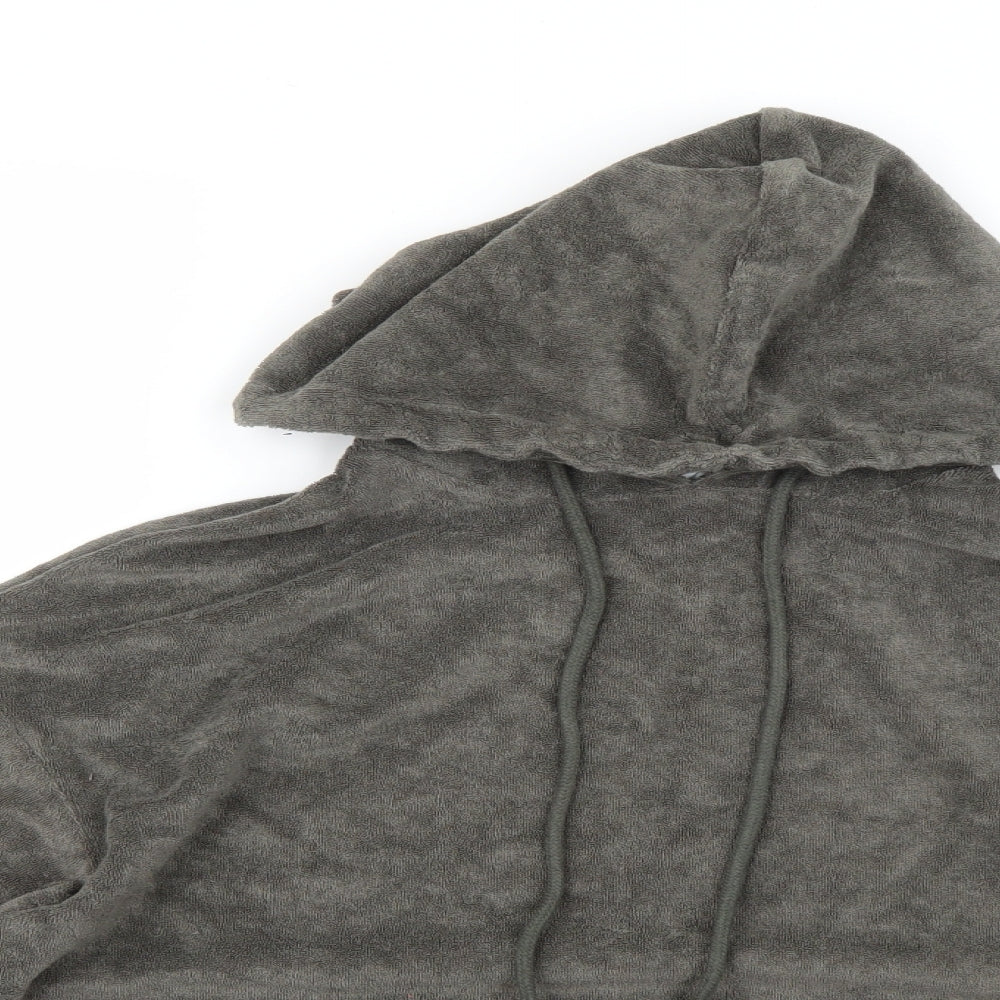 COLLUSION Womens Grey   Pullover Hoodie Size 6