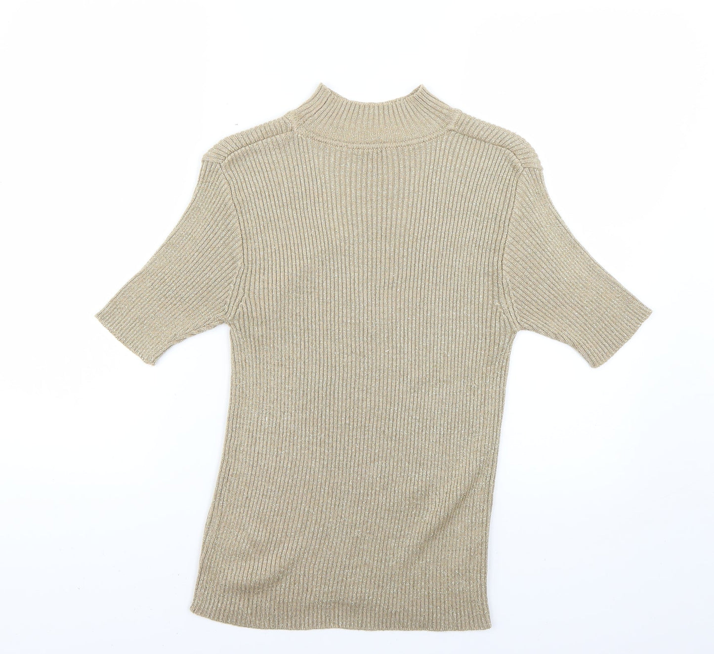 Preworn Womens Gold   Pullover Jumper Size XL