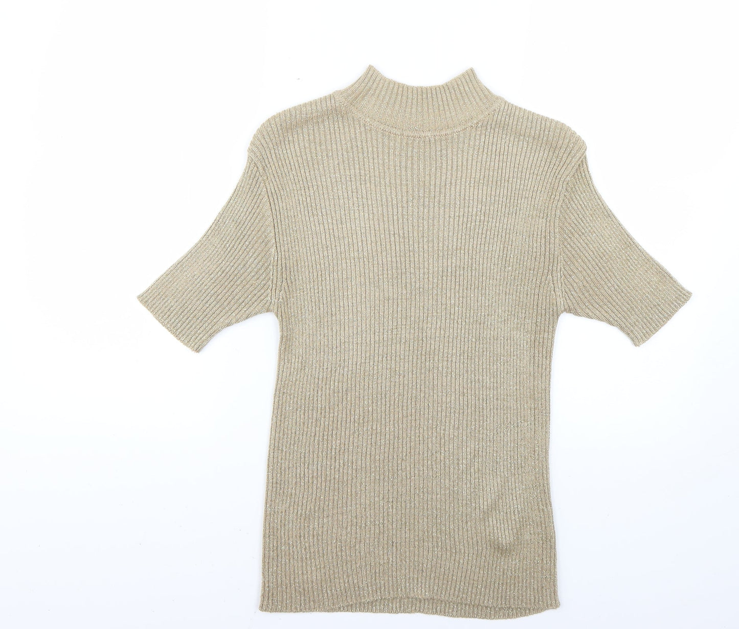 Preworn Womens Gold   Pullover Jumper Size XL
