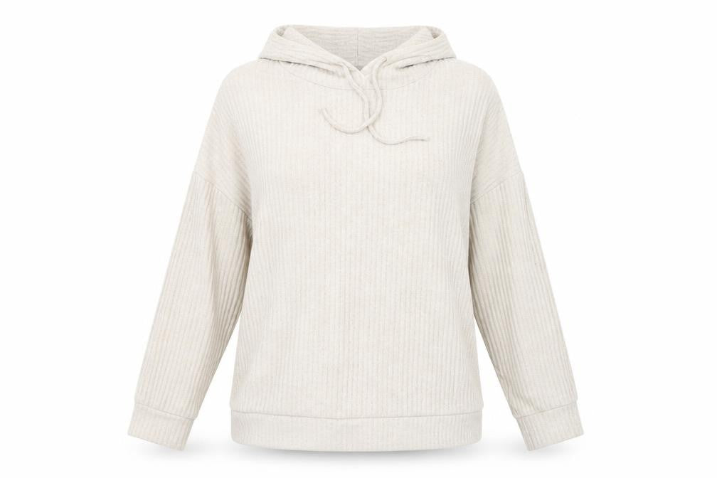jeff & co Womens Beige   Pullover Hoodie Size 14