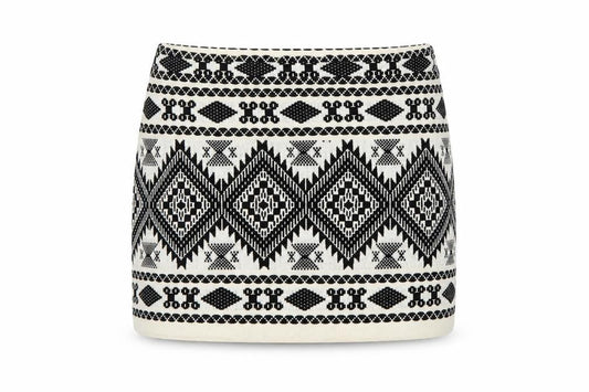 Topshop Womens Multicoloured Geometric  Mini Skirt Size 6