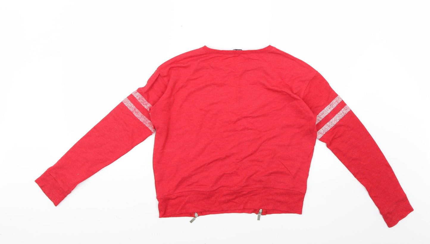 Select Womens Red   Pullover Jumper Size 10