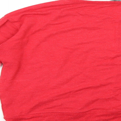Select Womens Red   Pullover Jumper Size 10