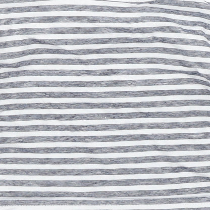 Tu Boys Blue Striped  Basic T-Shirt Size 0-3 Months