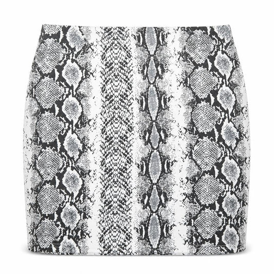 New Look Womens Green Animal Print  A-Line Skirt Size 12