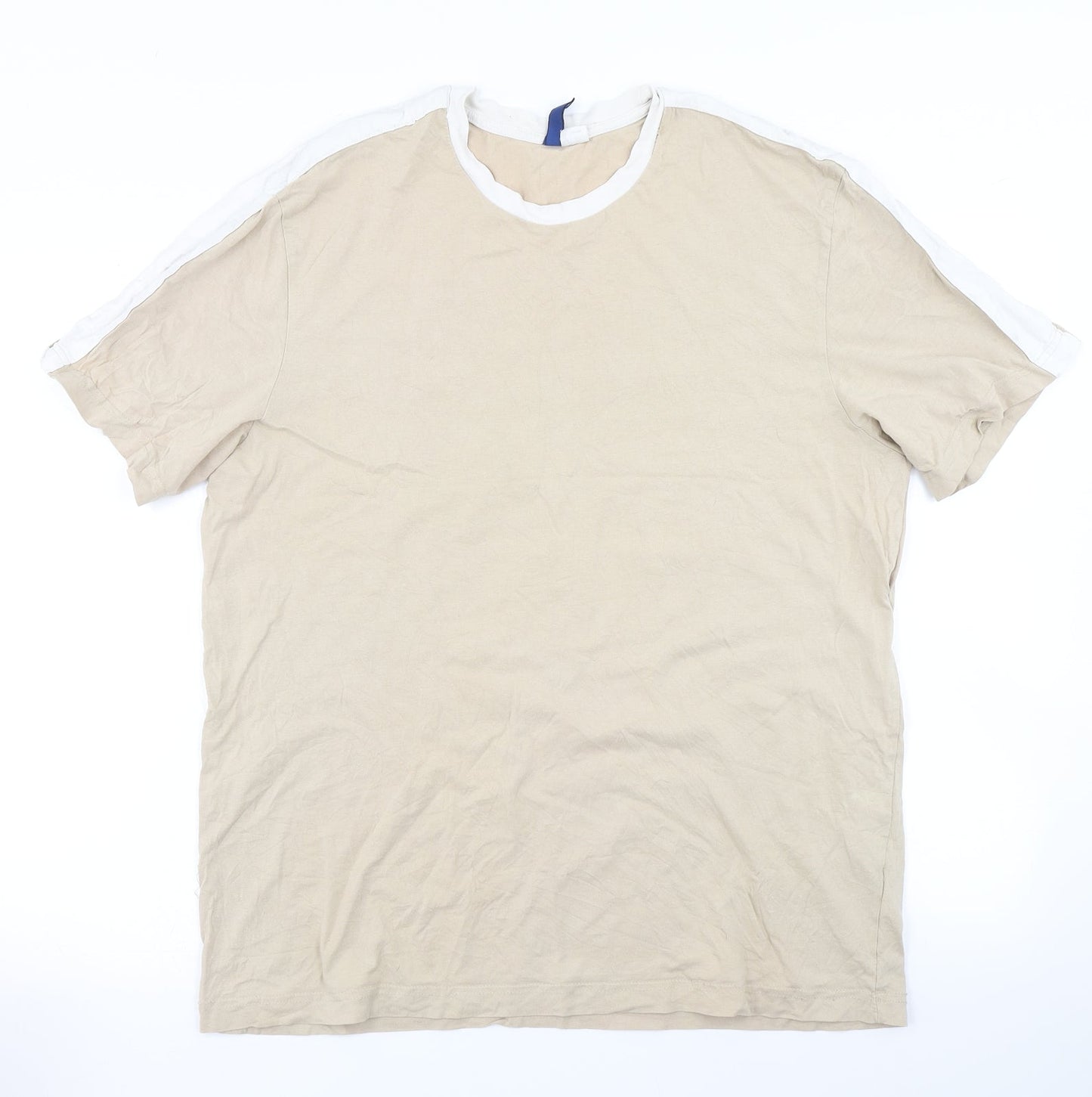 Divided Mens Brown    T-Shirt Size L