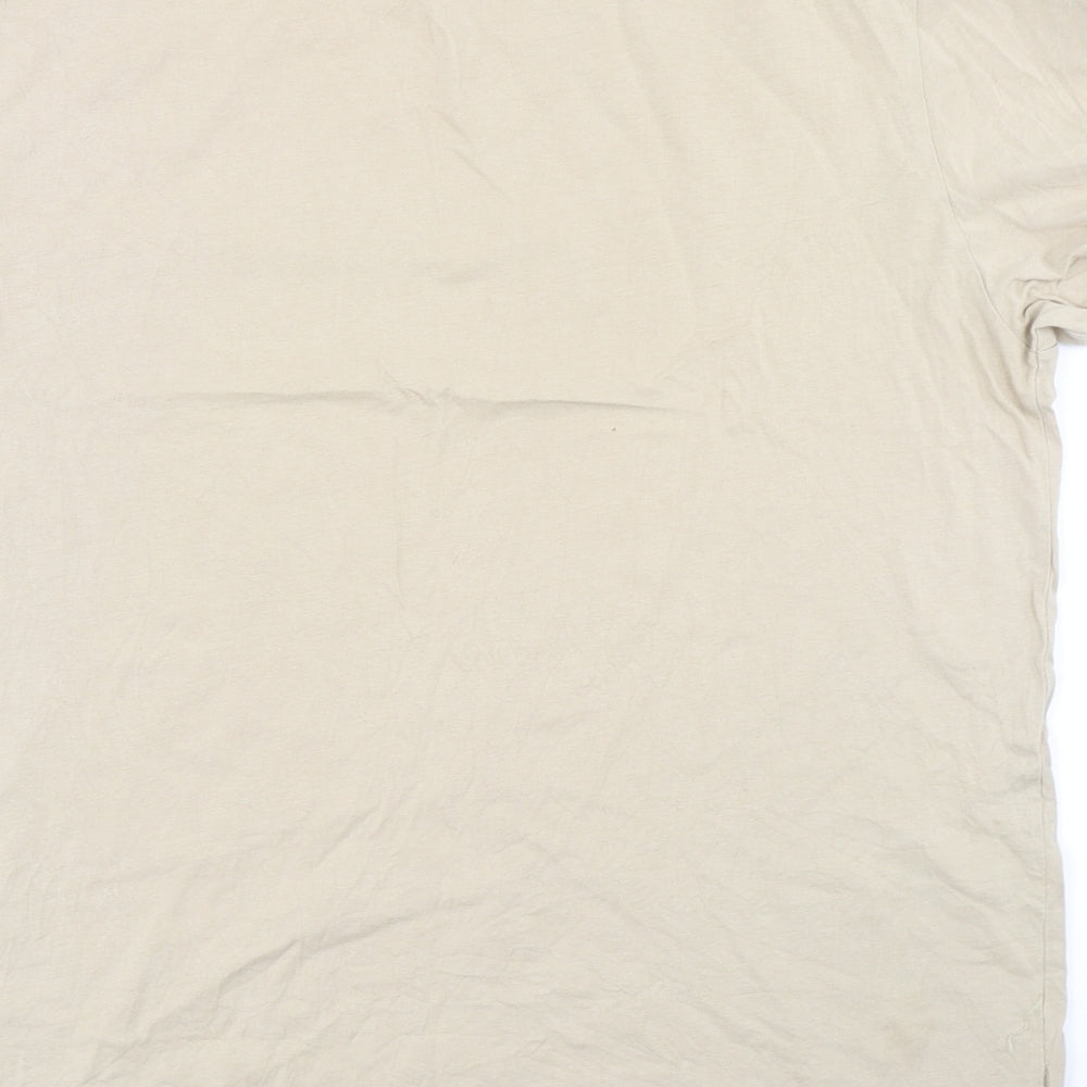 Divided Mens Brown    T-Shirt Size L