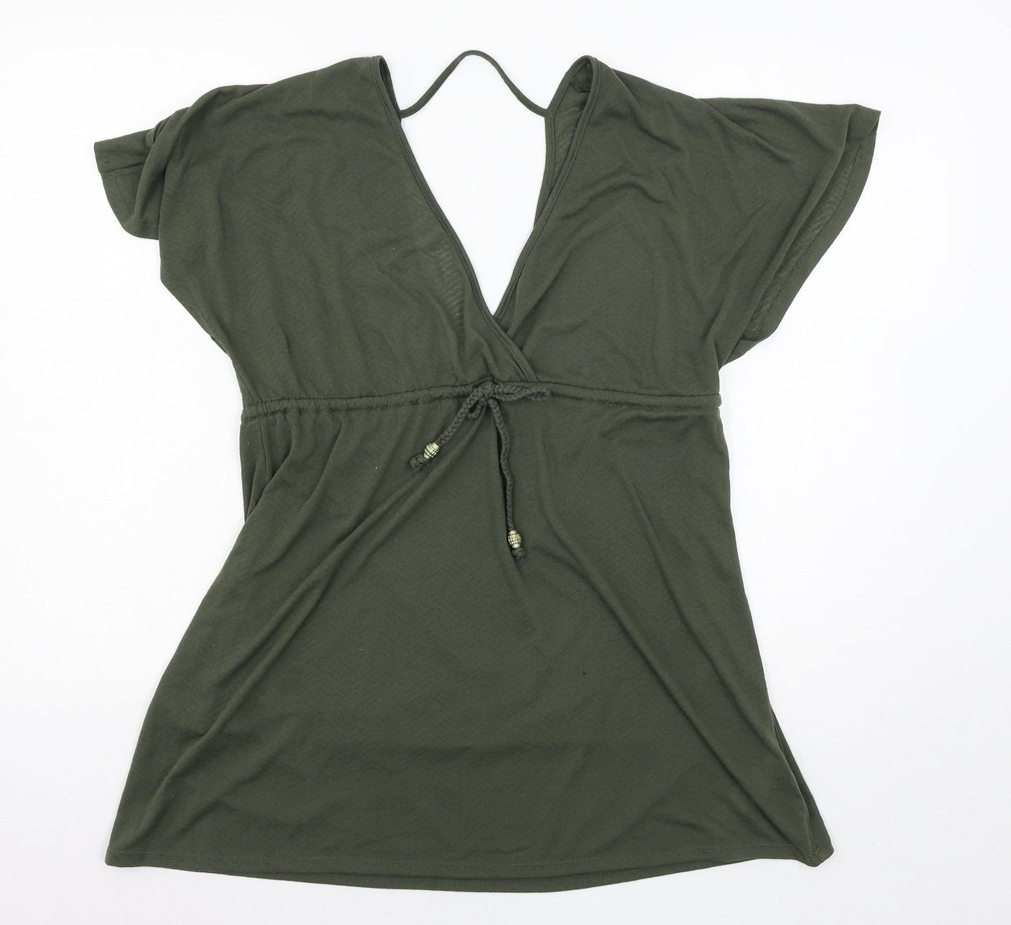 Atmosphere Womens Green  Jersey Basic T-Shirt Size S