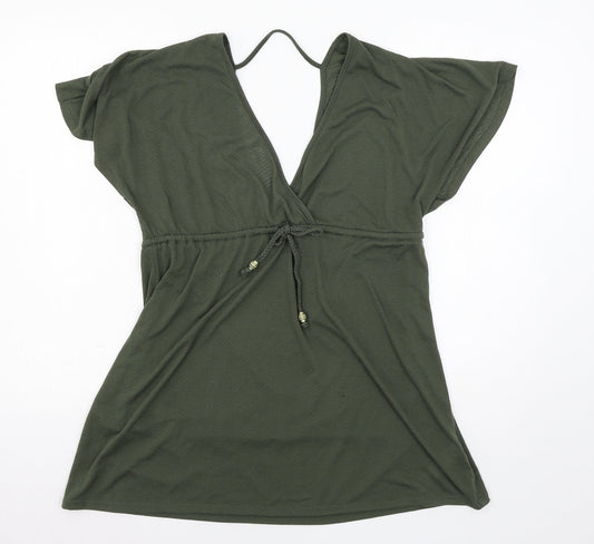 Atmosphere Womens Green  Jersey Basic T-Shirt Size S
