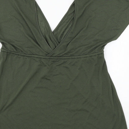 Preloved Atmosphere Womens Green  Jersey Basic T-Shirt Size S - Label