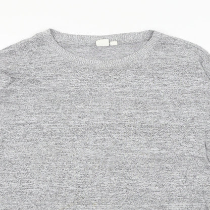 Gap Womens Grey  Jersey Pullover Sweatshirt Size XS