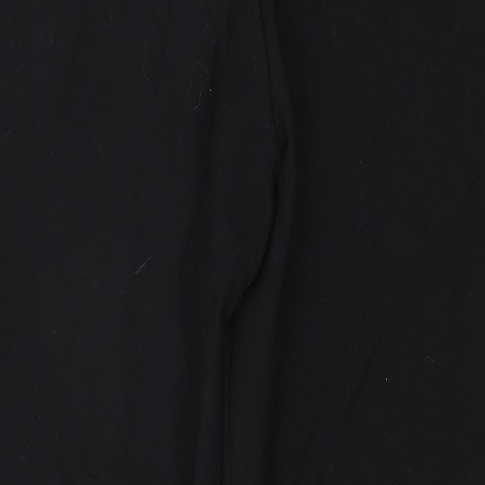 Marks and Spencer Womens Black   Trousers  Size 12 L24 in