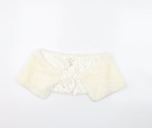 Preworn Womens Ivory    Scarf