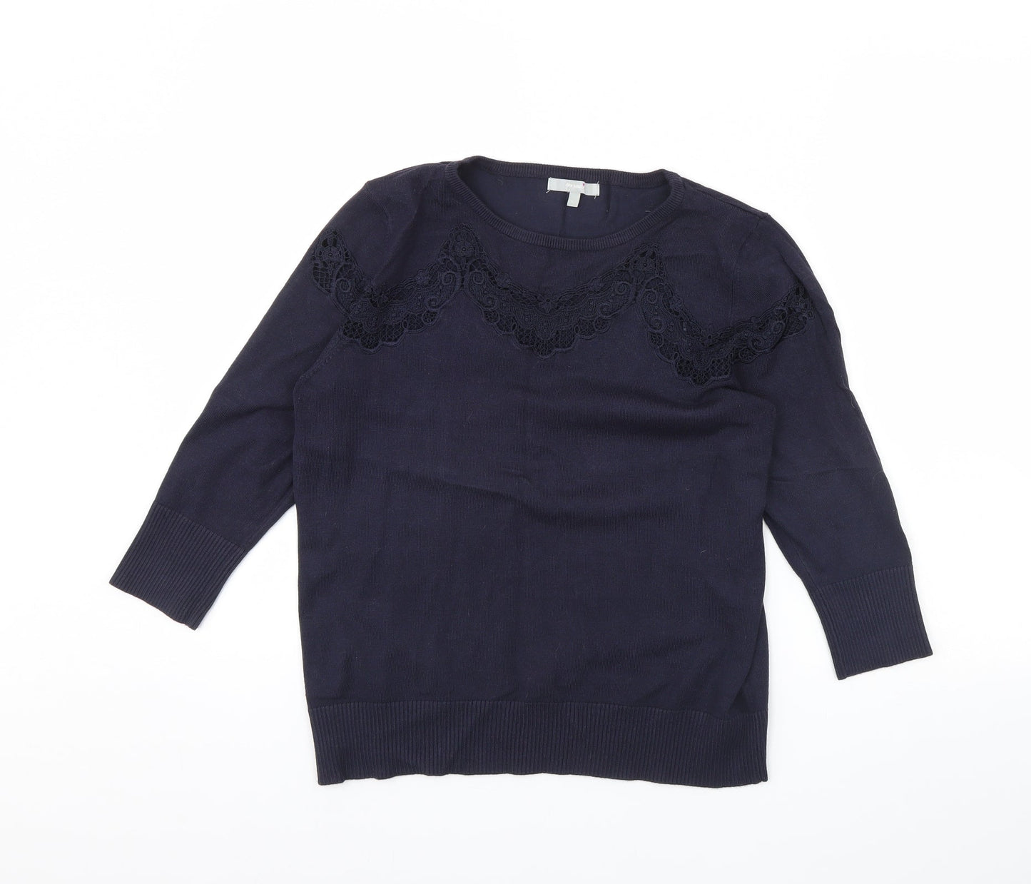 Per Una Womens Blue   Pullover Jumper Size 14
