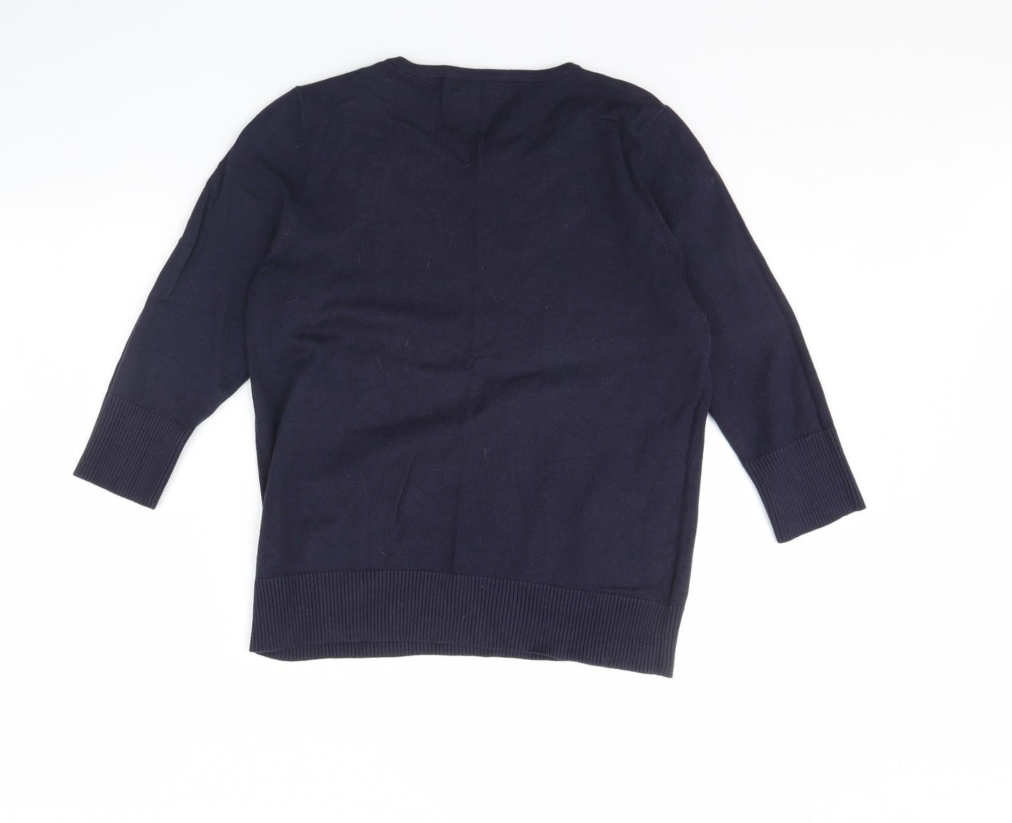 Per Una Womens Blue   Pullover Jumper Size 14