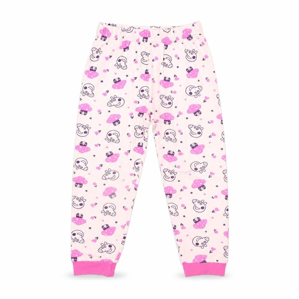 Nutmeg Girls Pink Polka Dot  Cami Pyjama Pants Size 3 Years  - Peppa pig