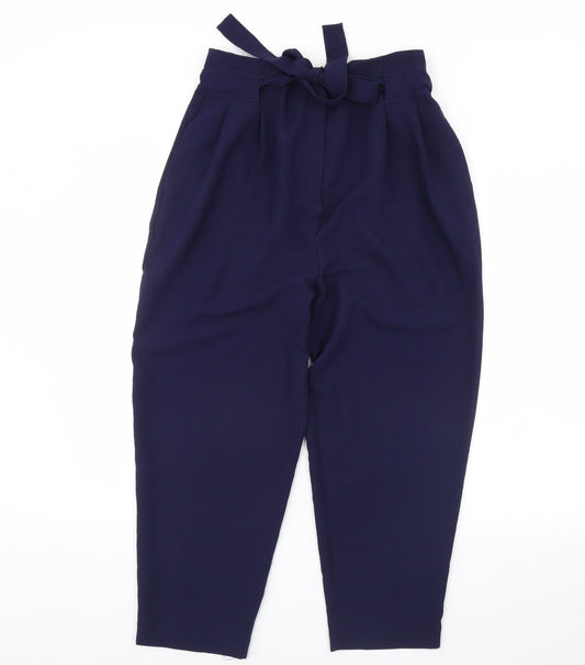 ASOS Womens Blue   Trousers  Size 12 L28 in