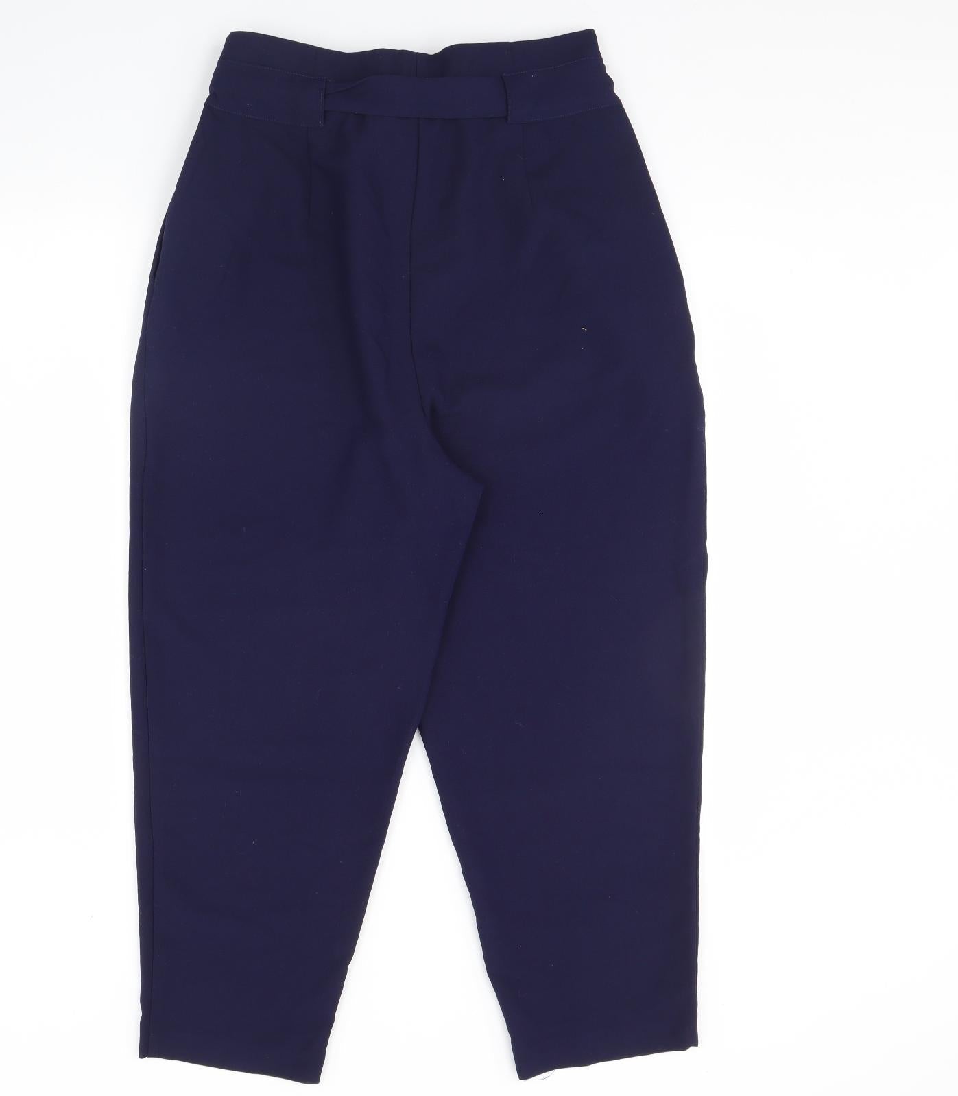 ASOS Womens Blue   Trousers  Size 12 L28 in