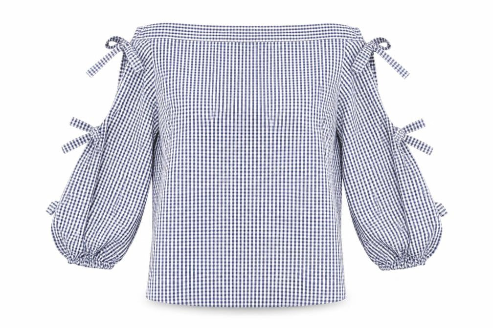 River Island Womens Multicoloured Check  Basic Blouse Size 8