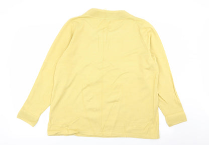 Bonmarché Womens Yellow Pullover Jumper Size L