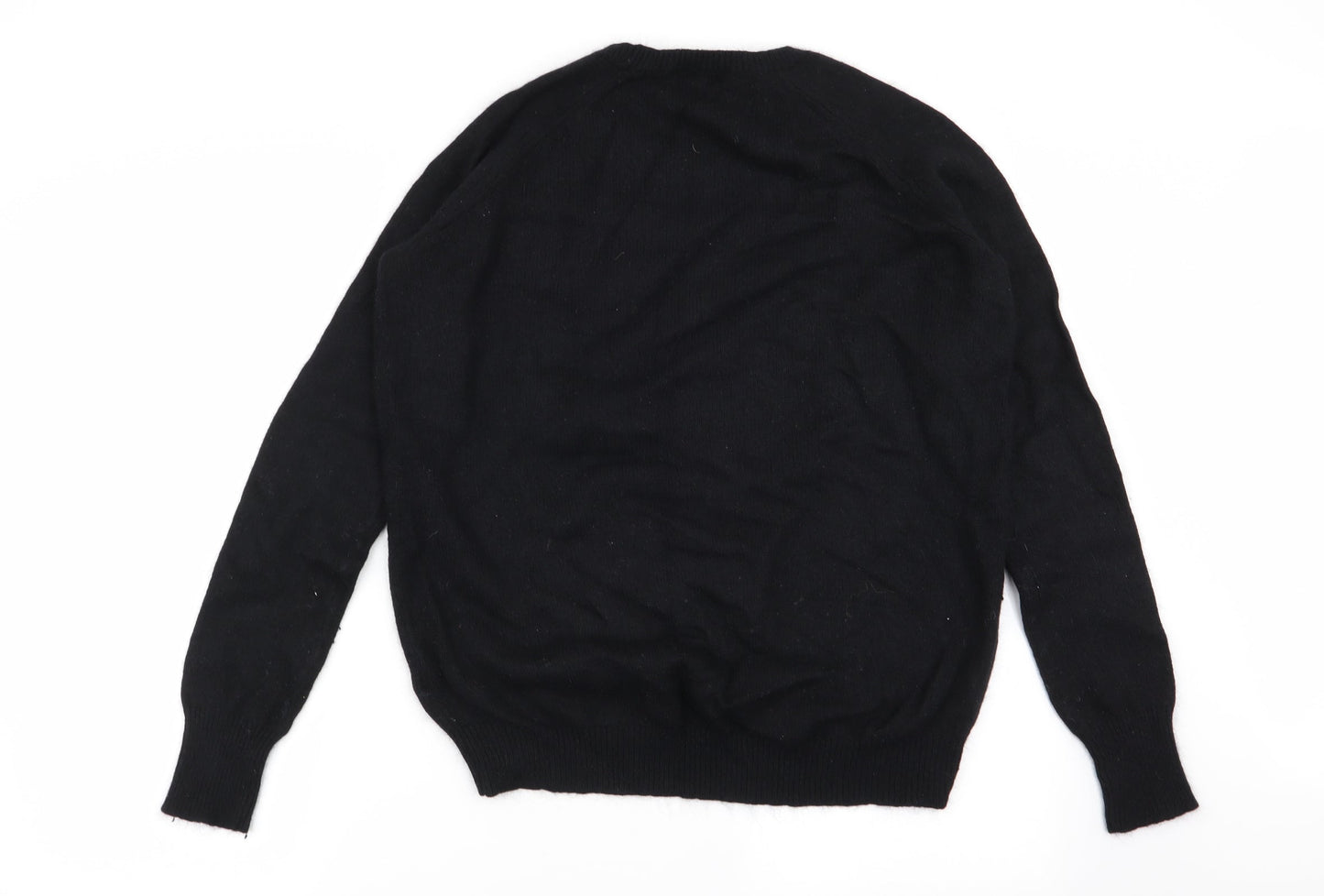 H&M Womens Black   Pullover Jumper Size 10
