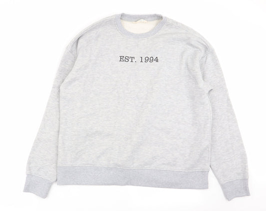 Primark Womens Grey   Pullover Jumper Size 10