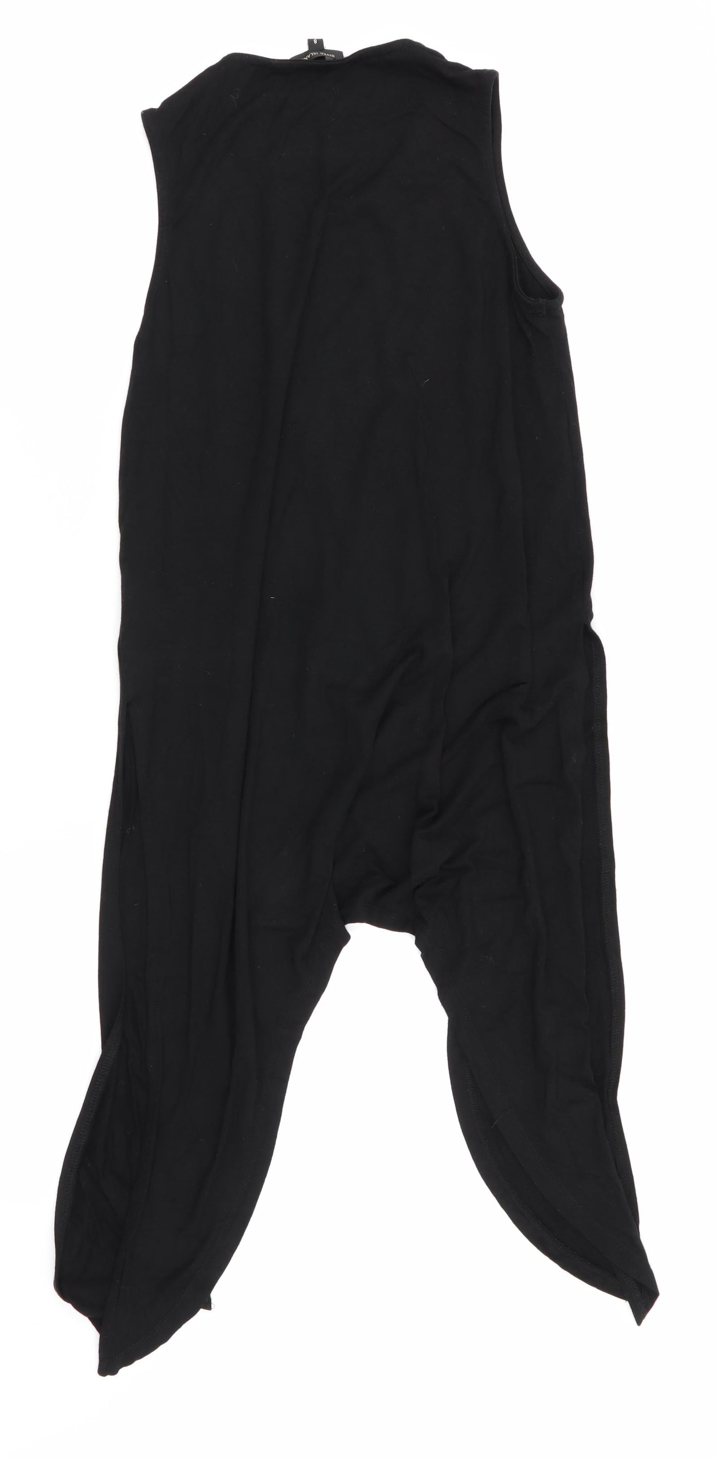 River Island Womens Black   Basic Tank Size 8