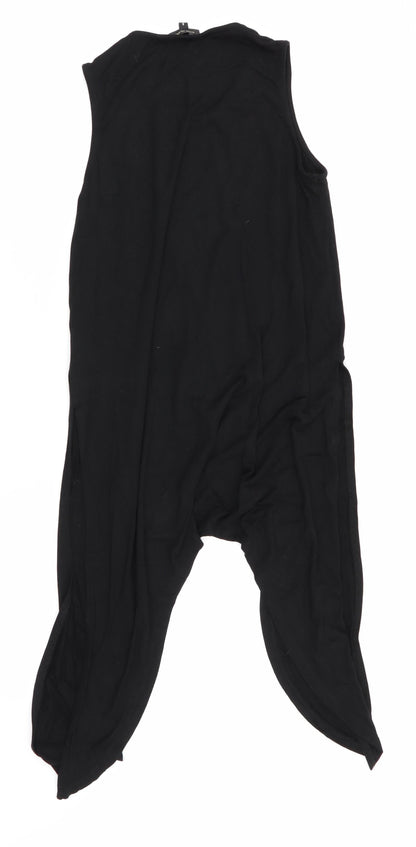 River Island Womens Black   Basic Tank Size 8