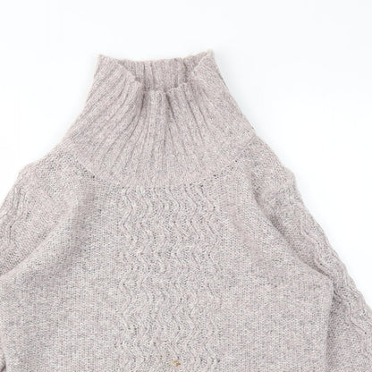 Bonmarché Womens Pink Pullover Jumper Size S
