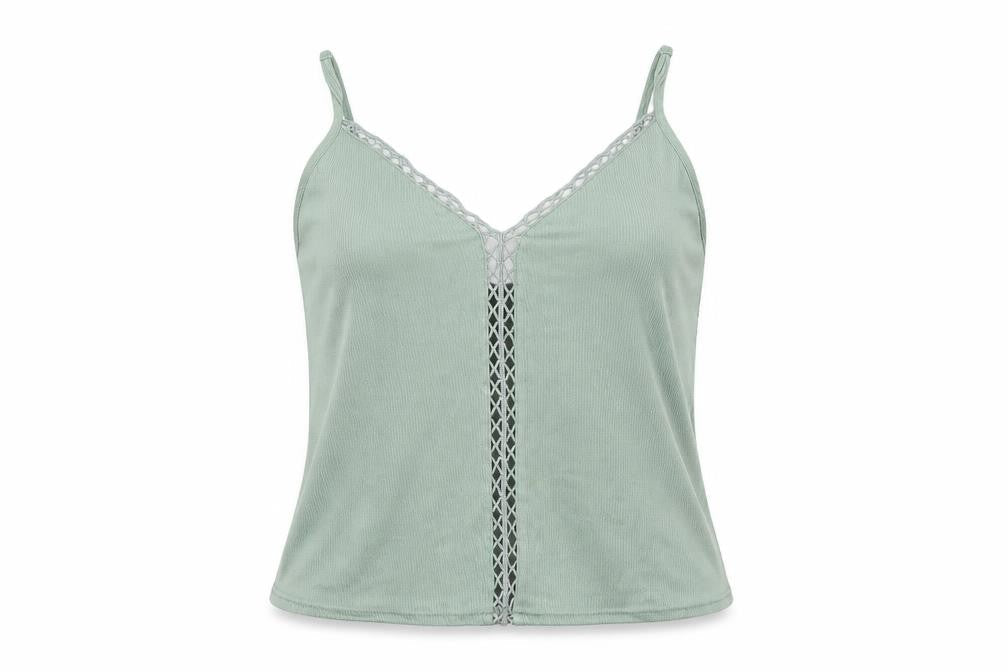H&M Womens Green   Basic T-Shirt Size S