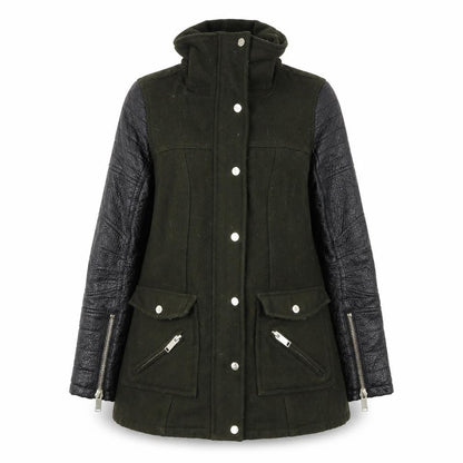 River Island Womens Green   Jacket Coat Size 8