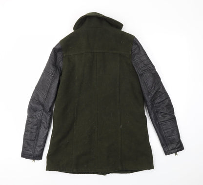 River Island Womens Green   Jacket Coat Size 8