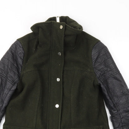 River Island Womens Green   Jacket Coat Size 8