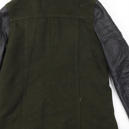 River Island Womens Green   Jacket Coat Size 8