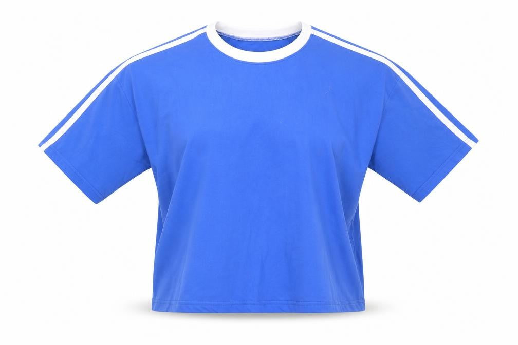 Missguided Womens Blue   Basic T-Shirt Size 10