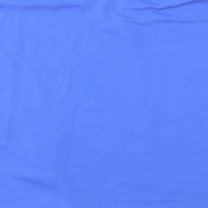 Missguided Womens Blue   Basic T-Shirt Size 10