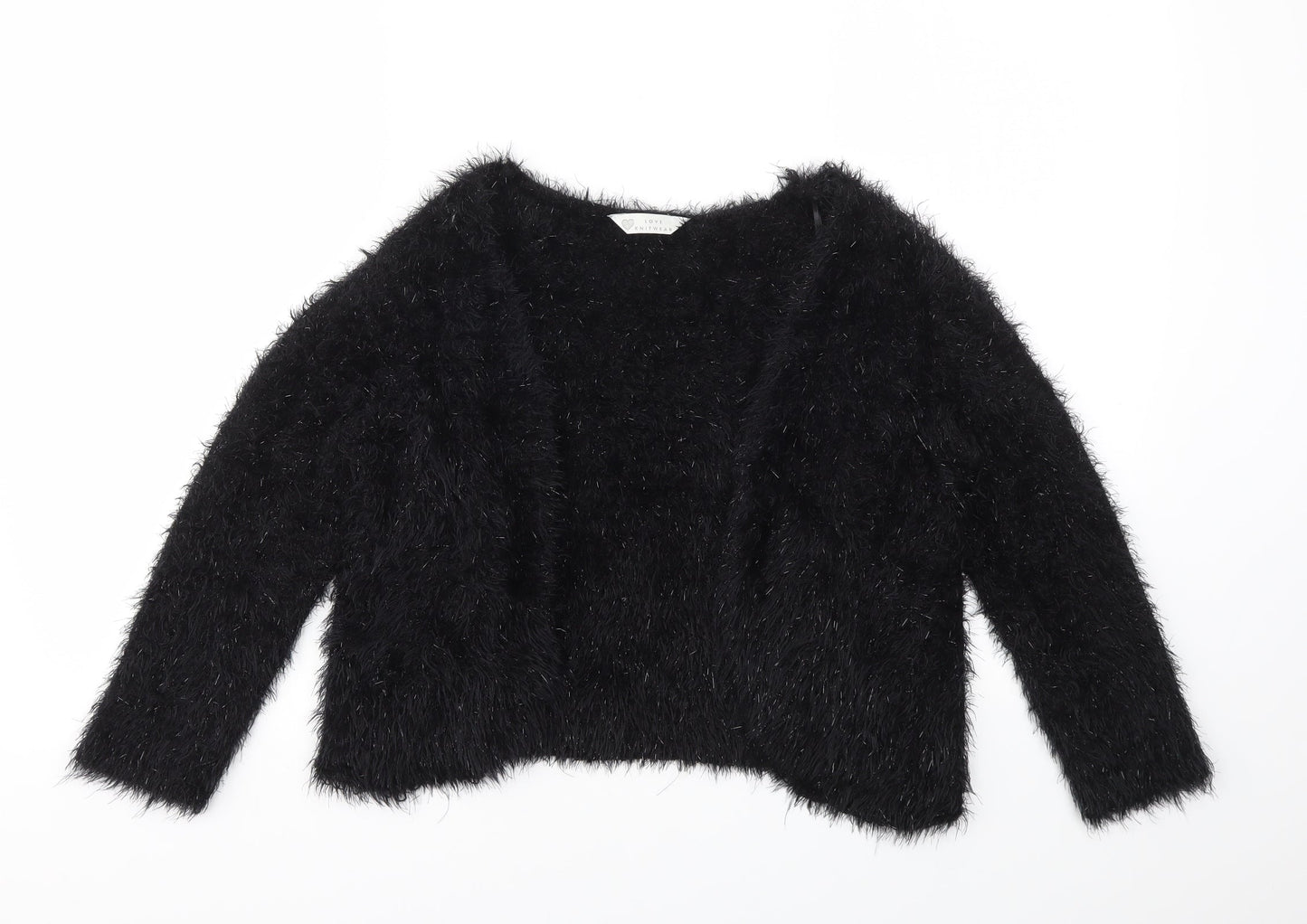 BHS Womens Black   Cardigan Jumper Size 12