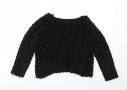 BHS Womens Black   Cardigan Jumper Size 12