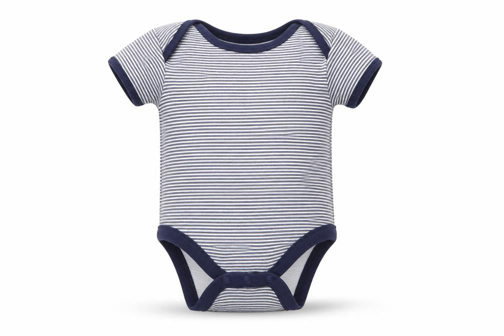 George Girls Multicoloured Striped  Babygrow One-Piece Size 6-9 Months