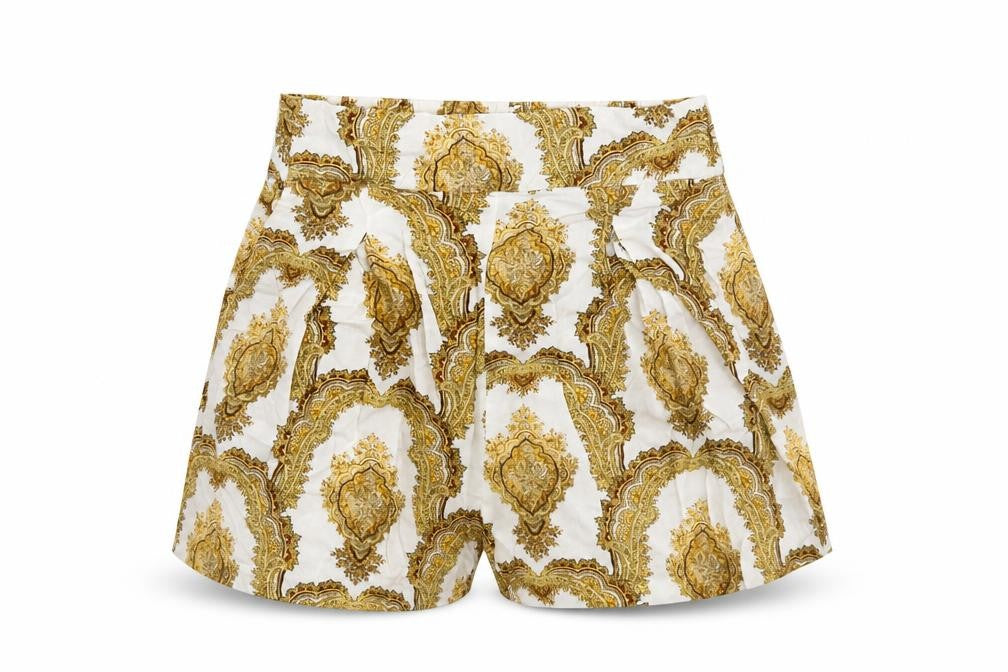 H&M Womens White   Hot Pants Shorts Size 6