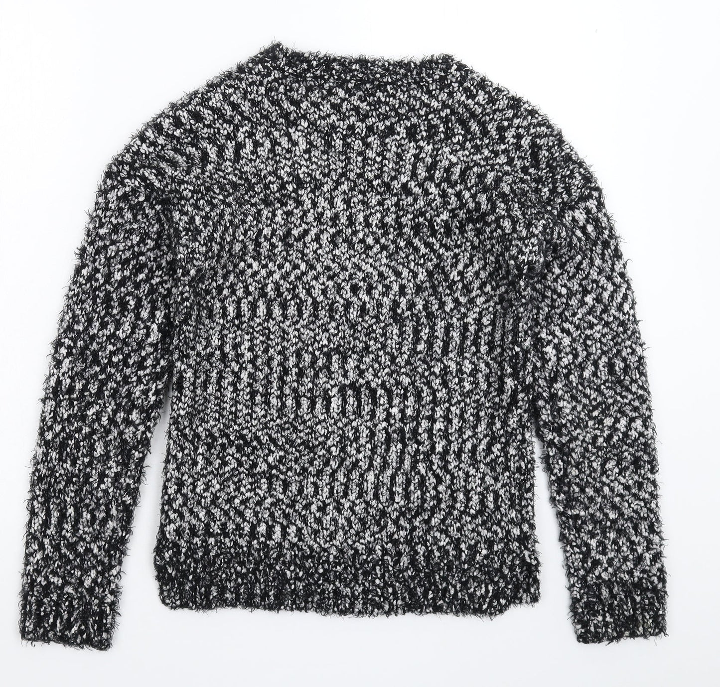 Peacocks Womens Grey  Knit Pullover Jumper Size S