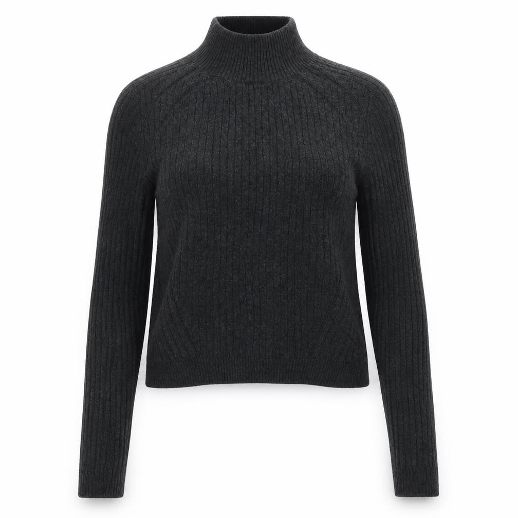 Topshop Womens Grey  Knit Pullover Jumper Size 10