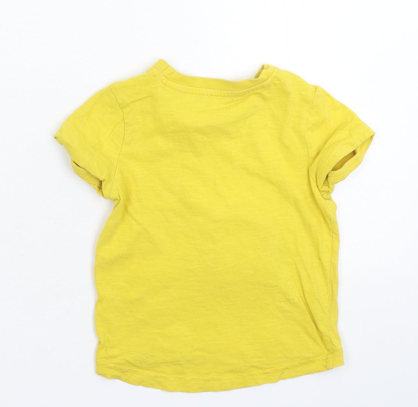 Nutmeg Baby Yellow   Basic T-Shirt Size 12-18 Months