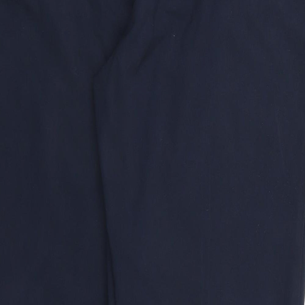 Boohoo Womens Blue   Capri Trousers Size 18 L30 in