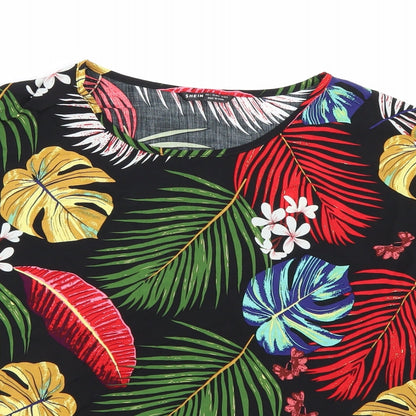 SHEIN Shien Womens Multicoloured Floral  Basic Blouse Size L